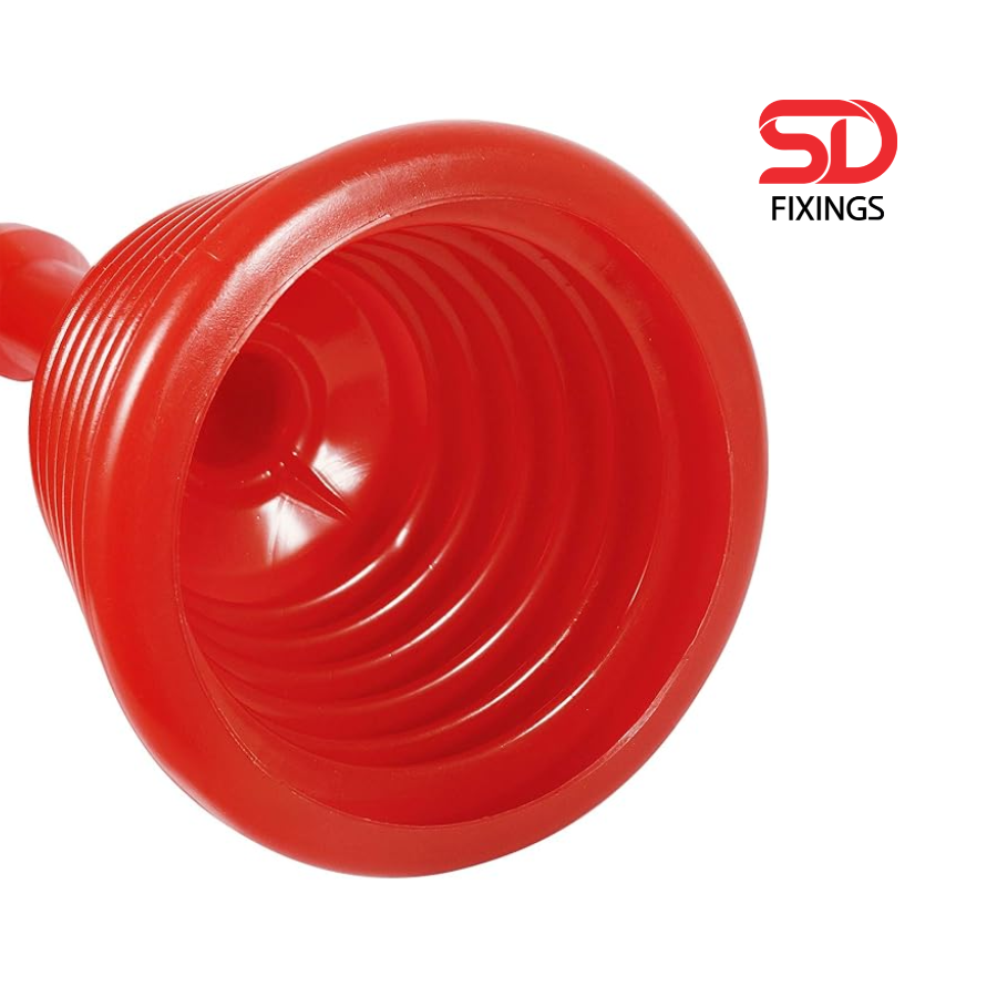 Plunger for Sink - Red