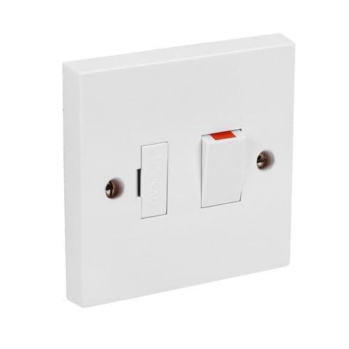 13A Switched Fused Spur with 45mm Back Box