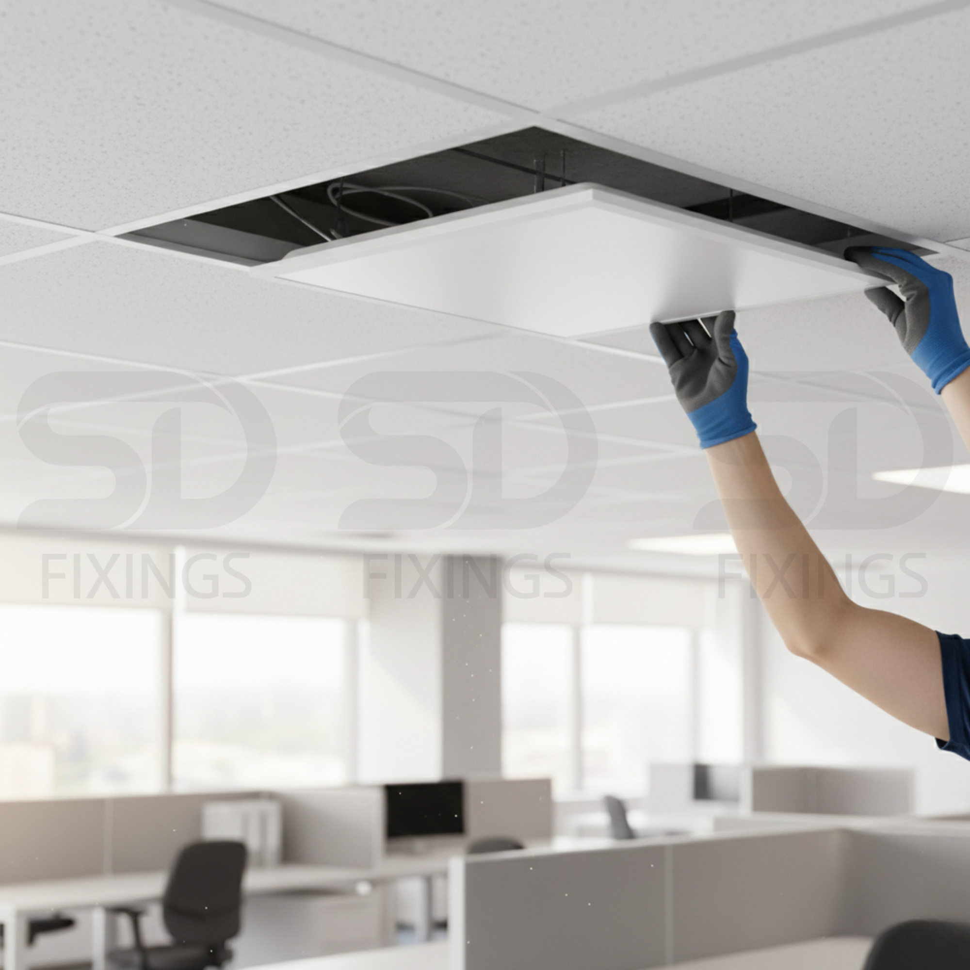 LED Ceiling Light 36W Square Panel – 6000K Day Light