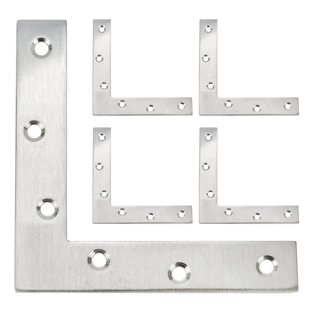 120x120x1.5mm L-Shape Flat Angle Bracket
