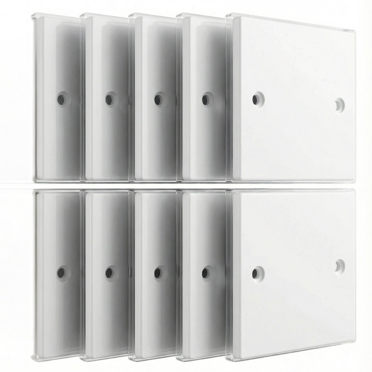 Electrical Blanking Plate 1 Gang – White / Standard Fit