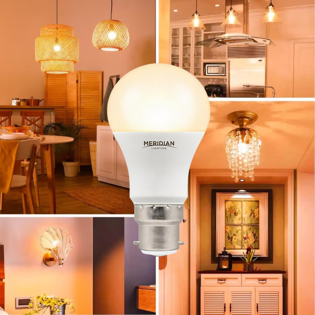 LED GLS B22 6.5W 3000K Warm White Opal Lamp 40W Equivalent - Pack of 2