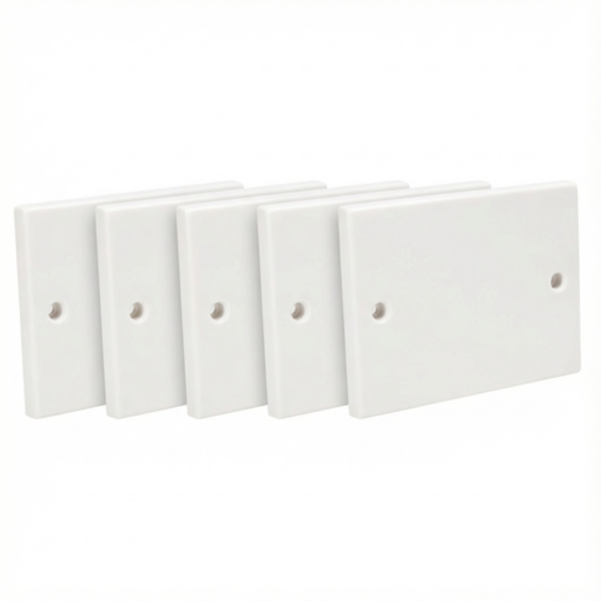 Electrical Blanking Plate 2 Gang – White / Standard Fit