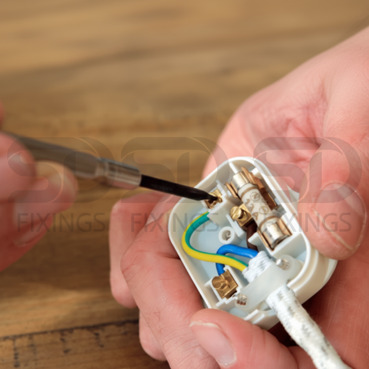 Axiom 13A Fused Mains Plug Top | 3-Pin UK Plug | BS1363