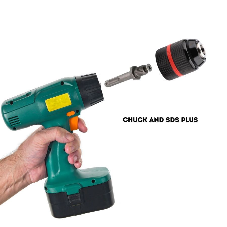 Keyless Drill Chuck With SDS Plus
