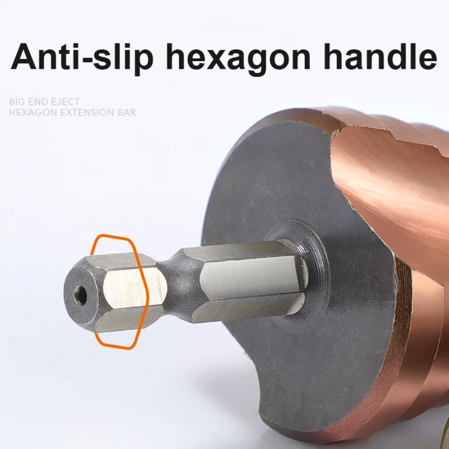 15 Step Bit 4-32mm Cobalt Step Drill Bit