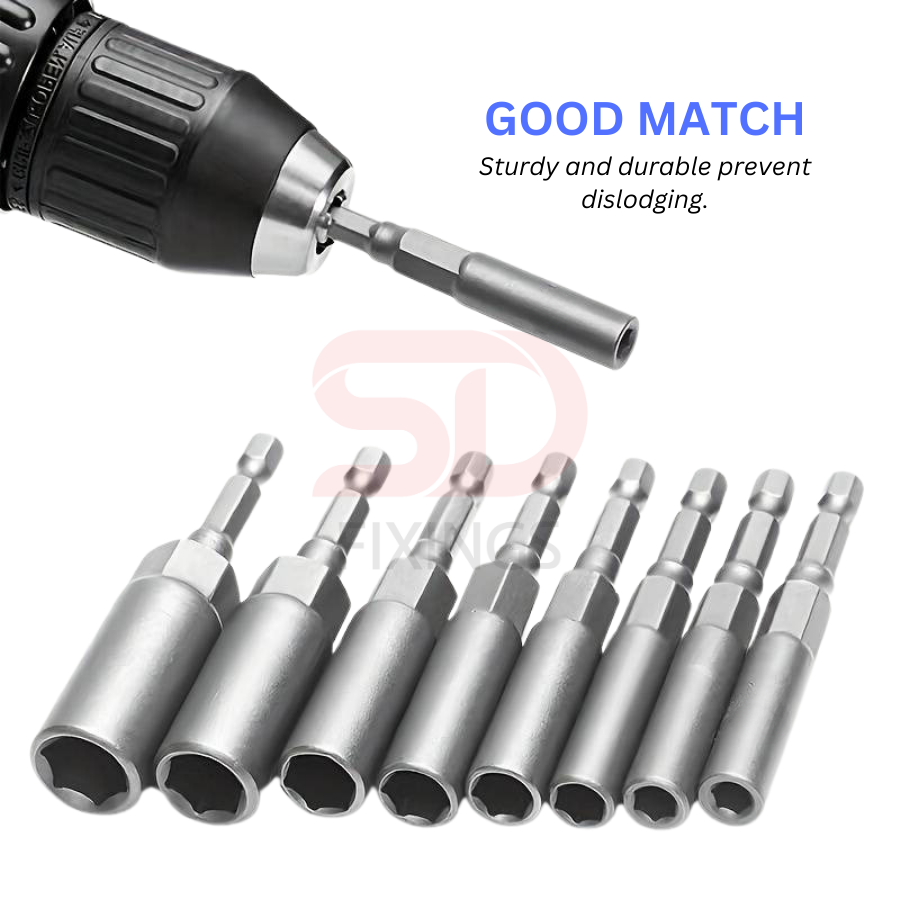 Deep Nut Driver 17x80mm