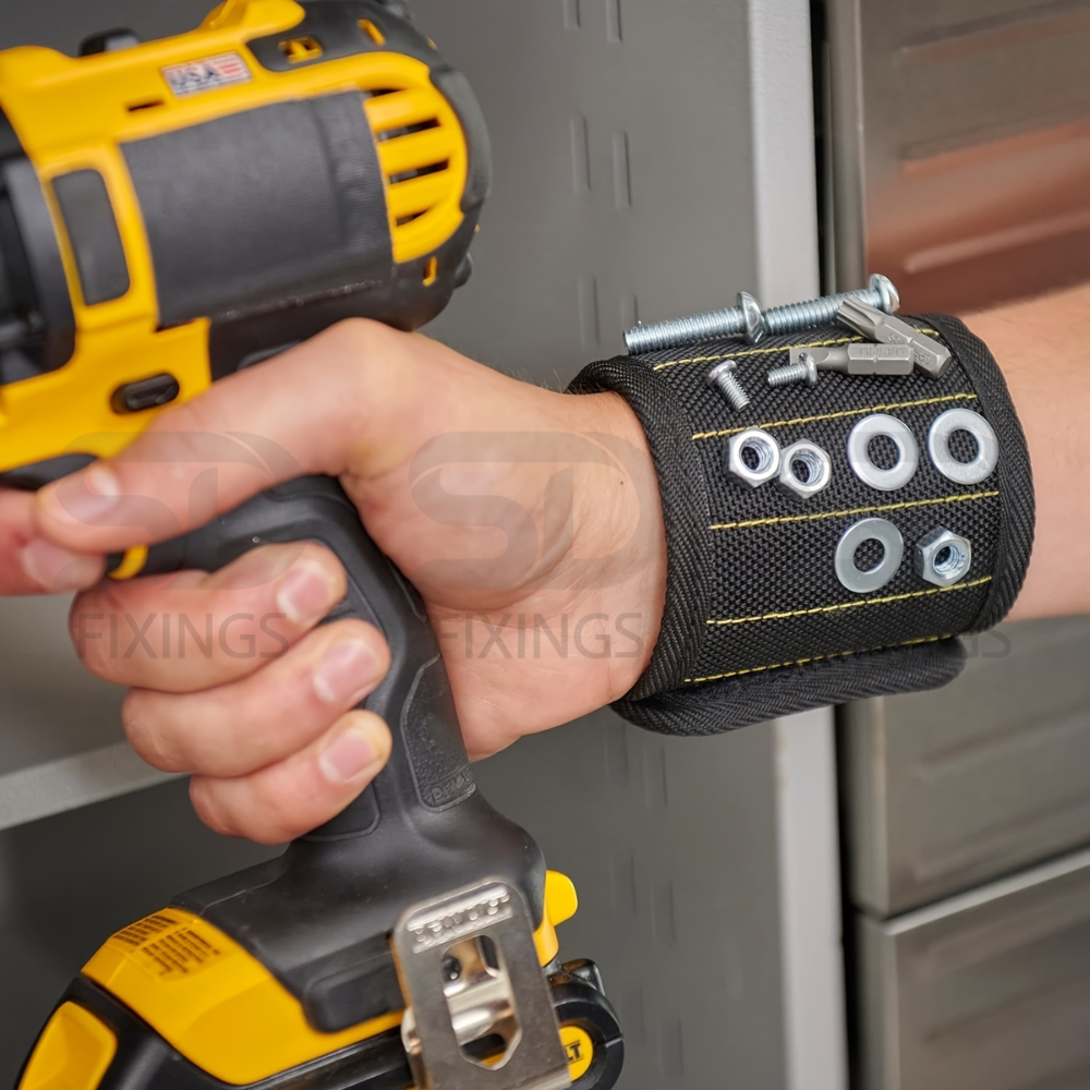 Magnetic Wristband for Tools – Gifts for Men Dad Christmas, Birthday & Stocking Filler, DIY Gadget for Handy Husband, Him – 2026 Secret Santa Ideas