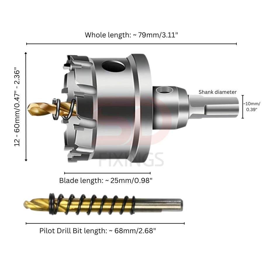 High Grade TCT Hole Saw 45mm