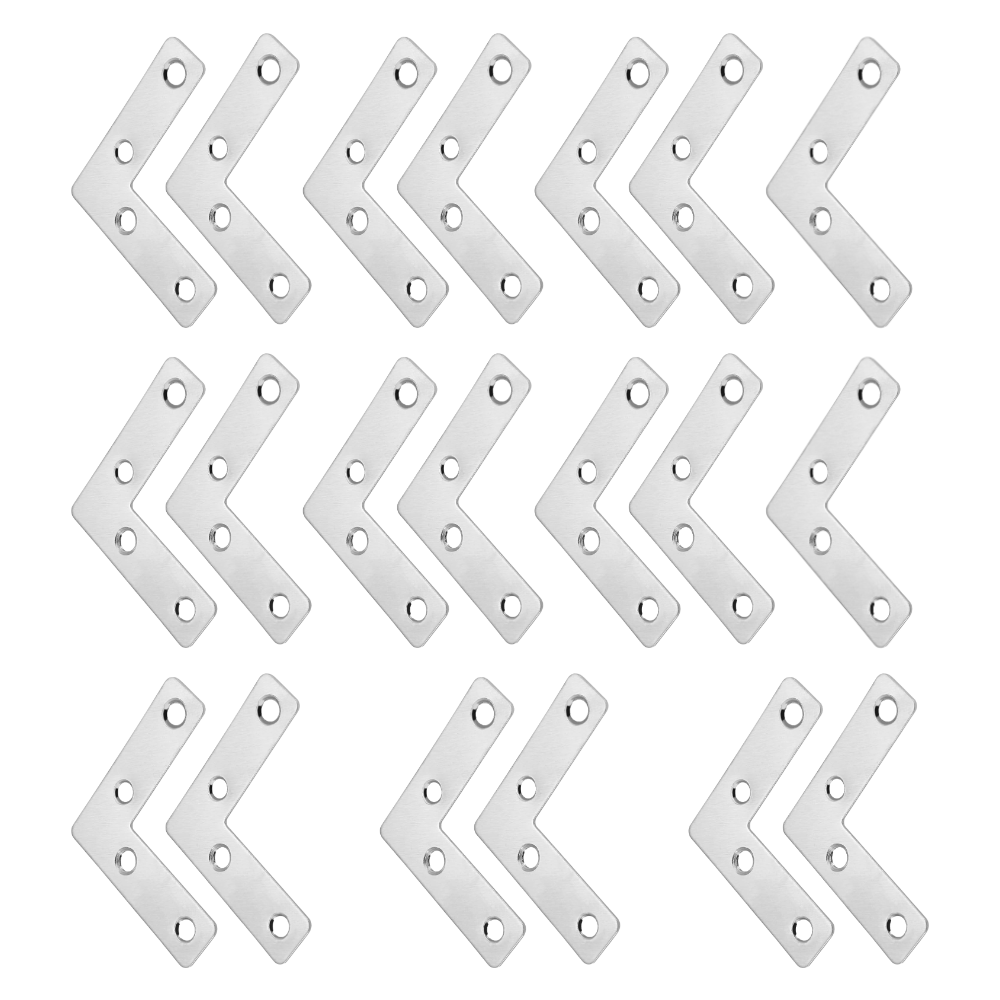 60x60x1mm L-Shape Flat Angle Bracket