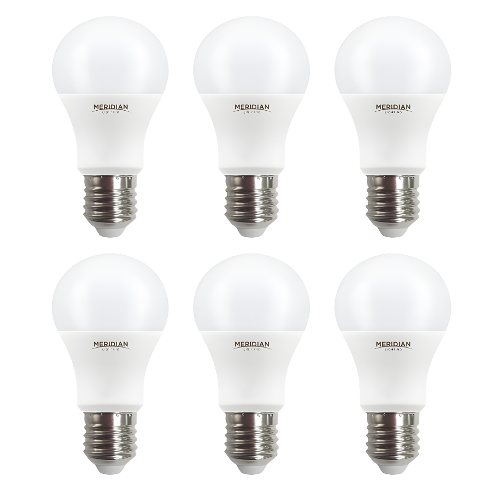 LED E27 ES GLS Bulb 6.5W Warm White 3000K 600 Lumens – Pack of 2 Non-Dimmable Light Bulbs for Home Lighting