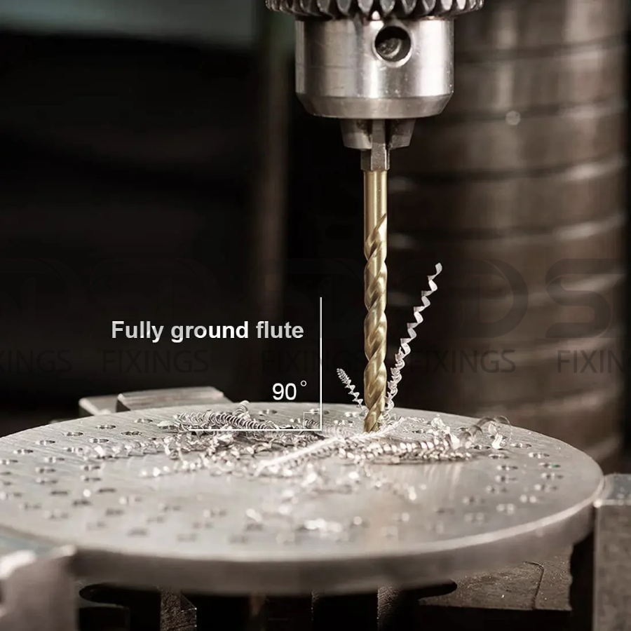 6.5mm HSS Drill Bit with 1/4" Hex Shank