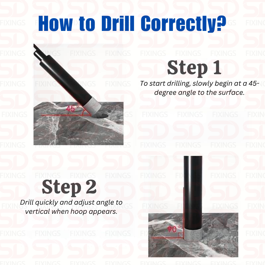 Dry Cut Diamond Hole Saw 8mm