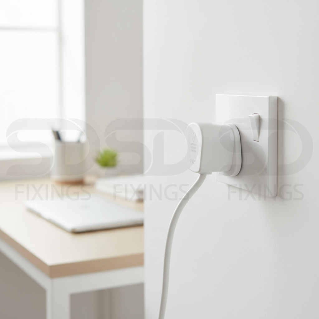 Axiom 13A Fused Mains Plug Top | 3-Pin UK Plug | BS1363