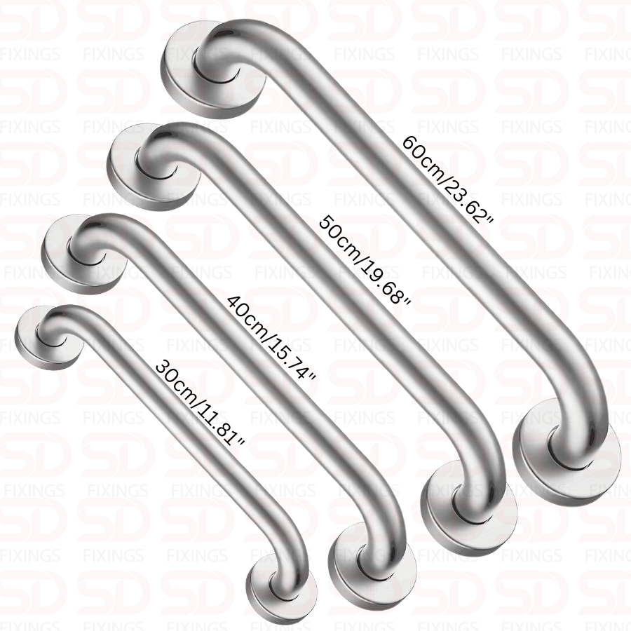 25x300mm Stainless Steel Door Handle (0.5mm Thickness)
