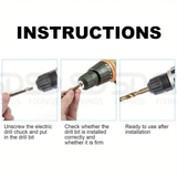 5mm HSS Drill Bit with 1/4" Hex Shank