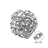 10mm Heavy Duty Steel Link Chain – 1 Metre