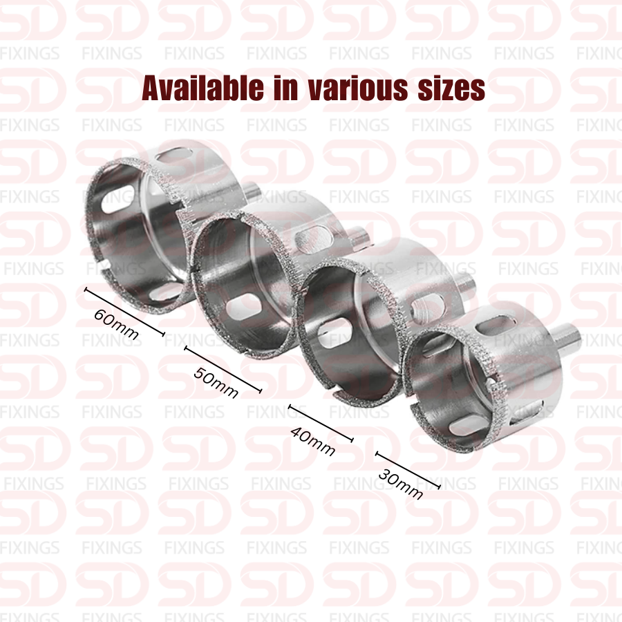 10mm Diamond Coated Hole Saw Drill Bits