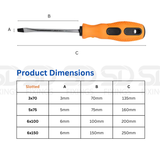 SDFIXINGS Phillips Screwdriver - PH6x150mm