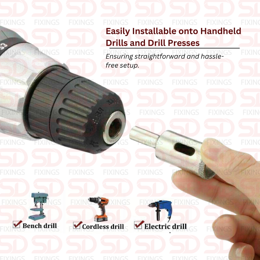 10mm Diamond Coated Hole Saw Drill Bits