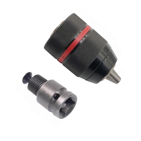 Keyless Drill Chuck With Square Adaptor