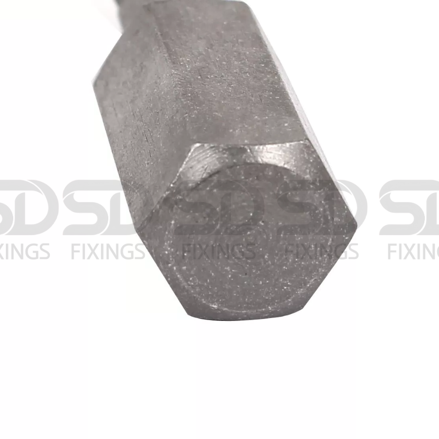 Screwdriver Bit 1/4" Hex 50mm - H1.5-H12