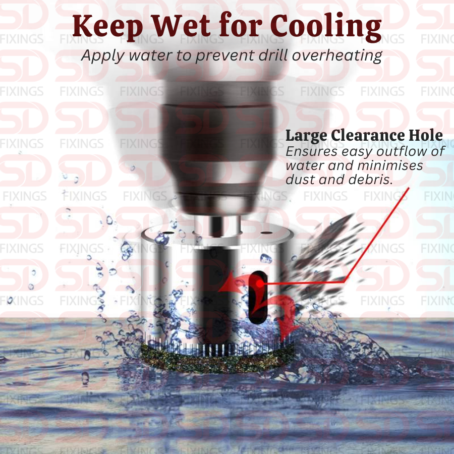 10mm Diamond Coated Hole Saw Drill Bits