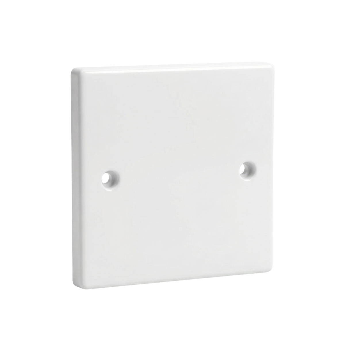 Electrical Blanking Plate 1 Gang – White / Standard Fit
