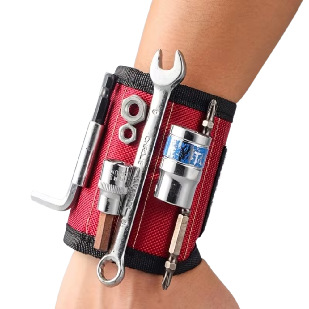 Magnetic Wristband for Tools – Gifts for Men Dad Christmas, Birthday & Stocking Filler, DIY Gadget for Handy Husband, Him – 2026 Secret Santa Ideas