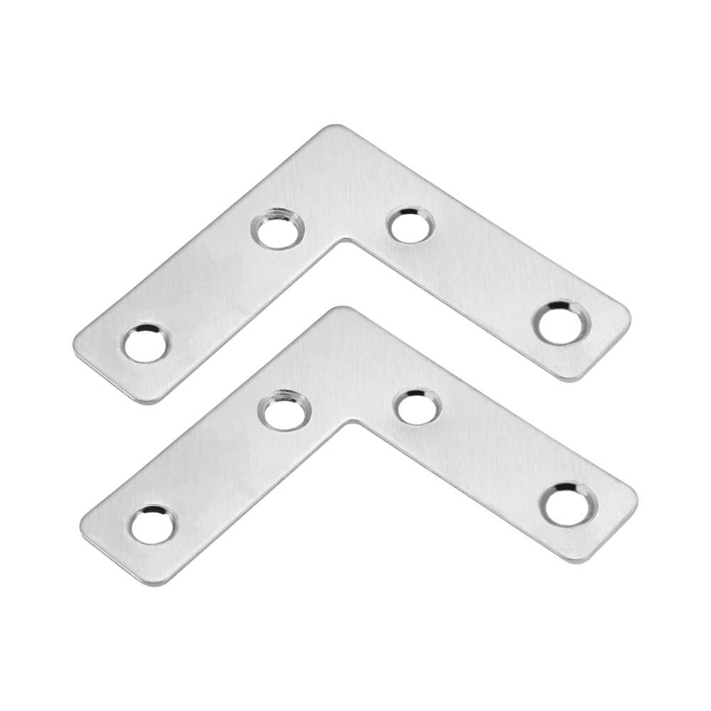 60x60x1mm L-Shape Flat Angle Bracket