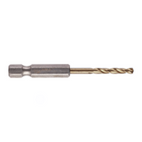 5mm HSS Drill Bit with 1/4" Hex Shank