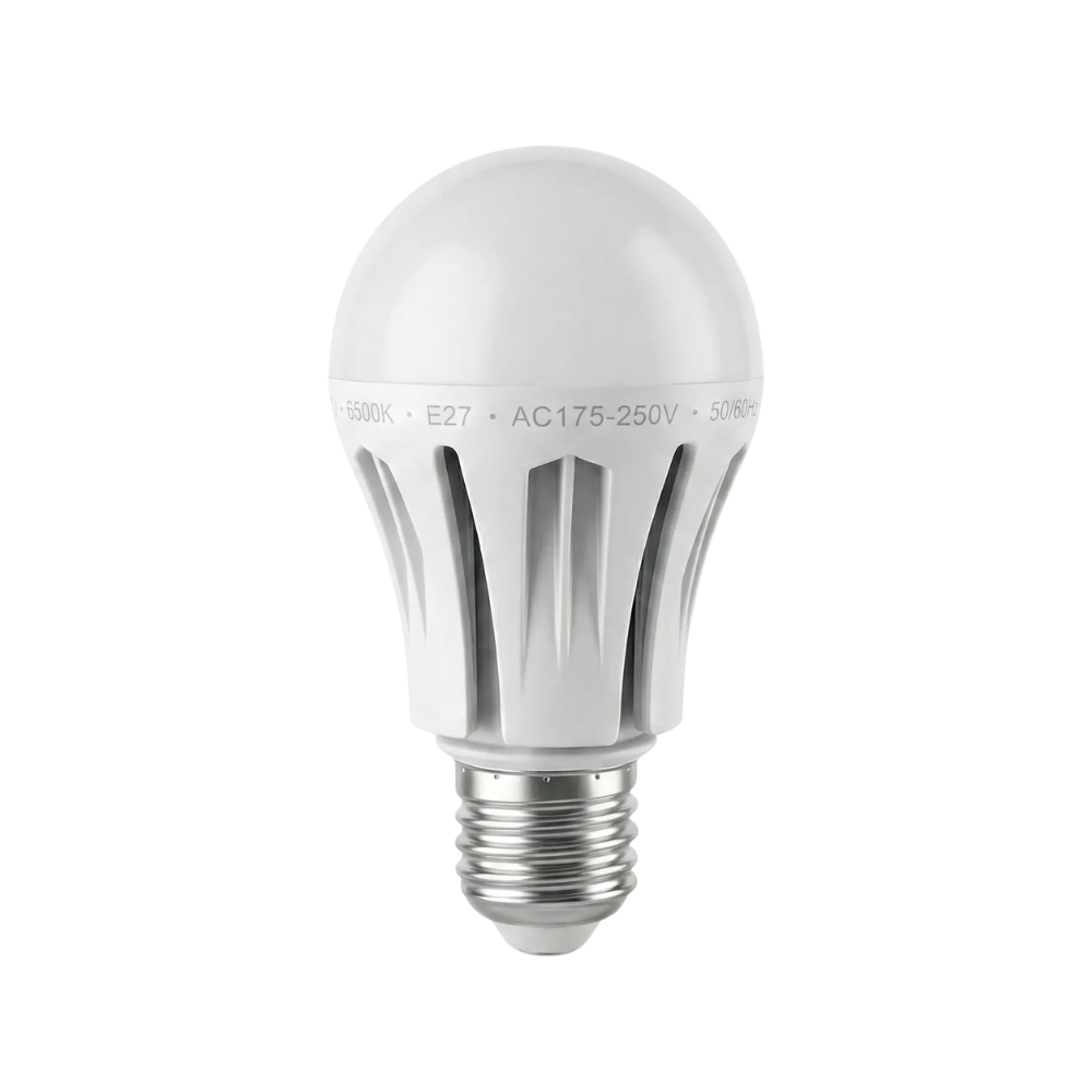 12W LED Bulb E27 A60 Dimmable, 1100 Lumens, 6500K Cool White – Meridian Lighting