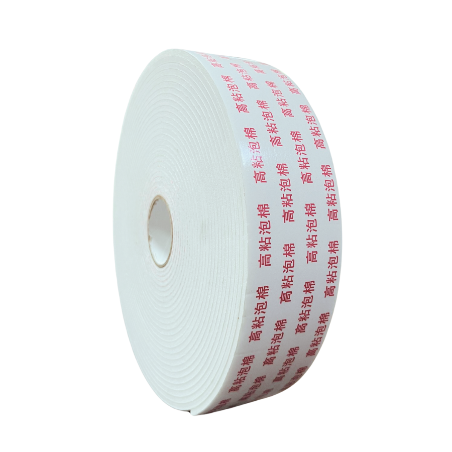 Double Sided Foam Tape Strong Sticky Adhesive Craft Mounting 50mm x 10M White