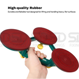 155kg Triple Heavy Duty Suction Pad with Aluminum Handles Glass Puller