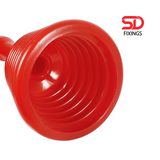 Plunger for Sink - Red