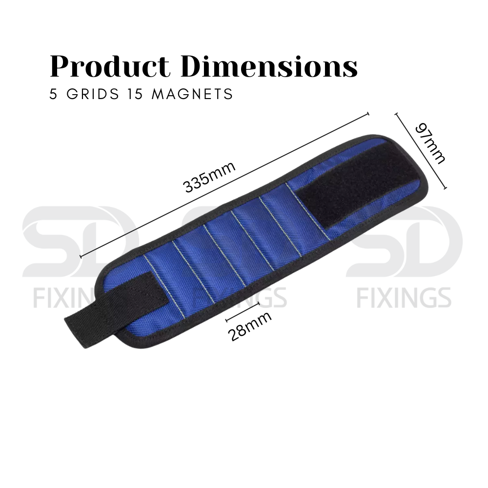 Magnetic Wristband for Tools – Gifts for Men Dad Christmas, Birthday & Stocking Filler, DIY Gadget for Handy Husband, Him – 2026 Secret Santa Ideas