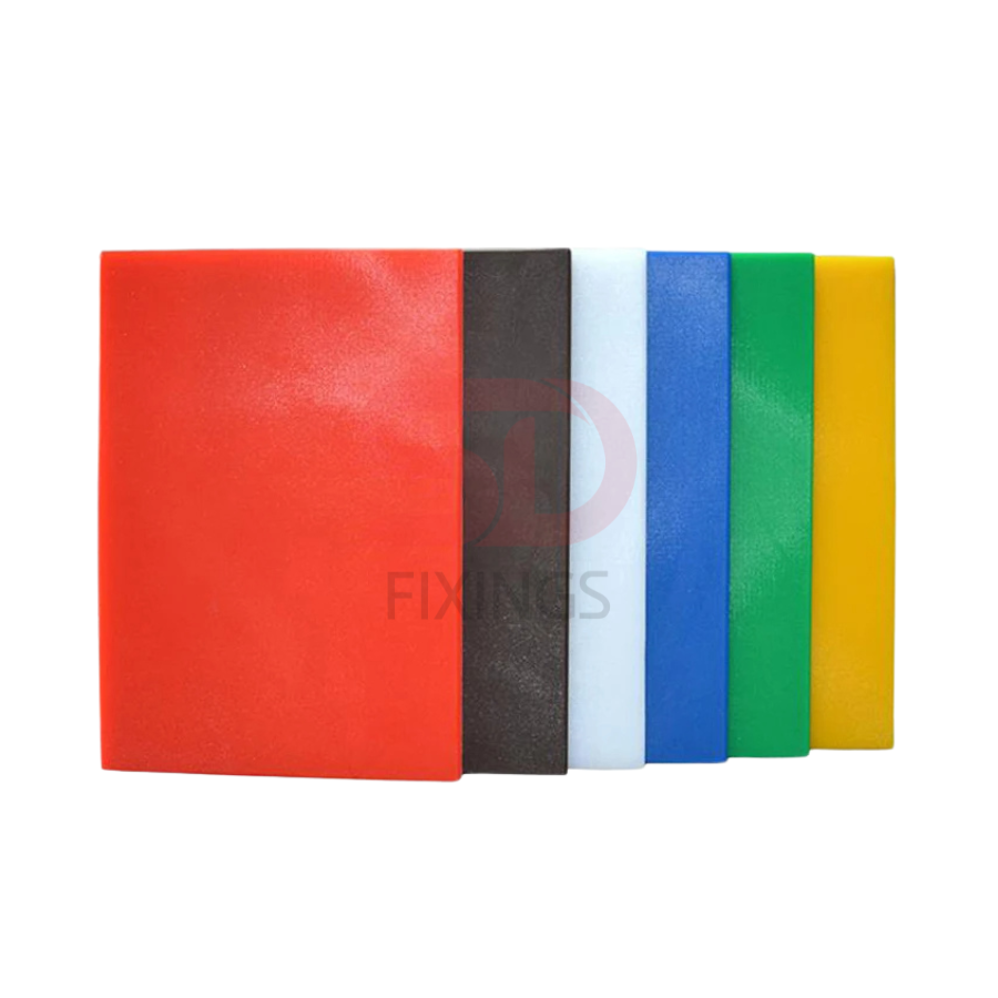 Professional Plastic Chopping Board 400x300x20mm – Heavy Duty Cutting, Dicing & Slicing Board