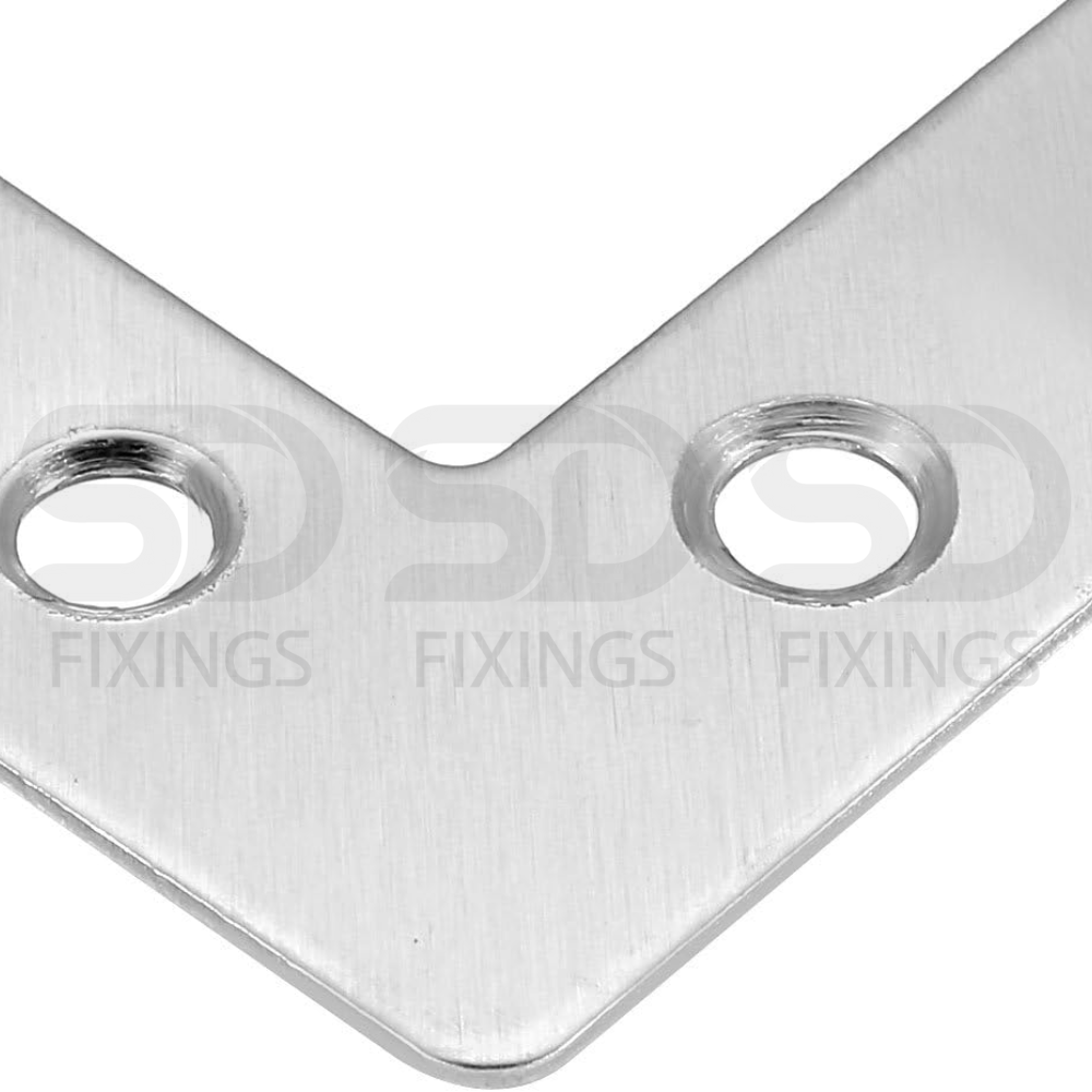 50x50x1mm L-Shape Flat Angle Bracket