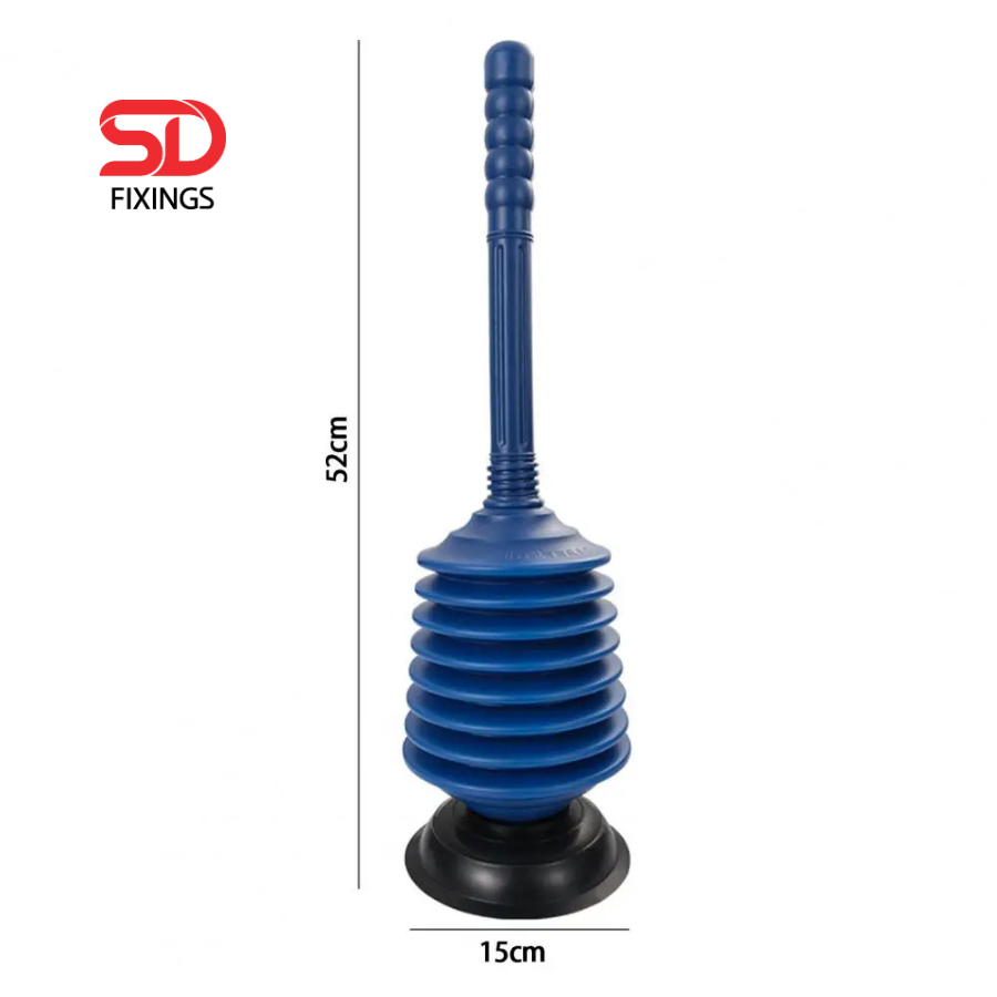 Plunger for Sink/Toilet - Blue