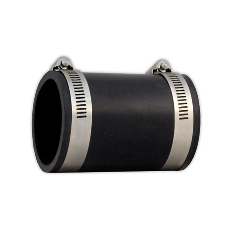 1.25-Inch Flexible Rubber Coupling - Fits 1-1/4” Plumbing, Drain, Waste & Vent Pipes