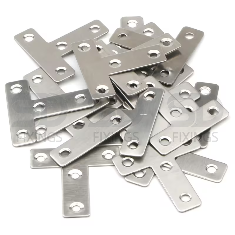 60x60x1.2mm T-Shape Flat Mending Plate Bracket