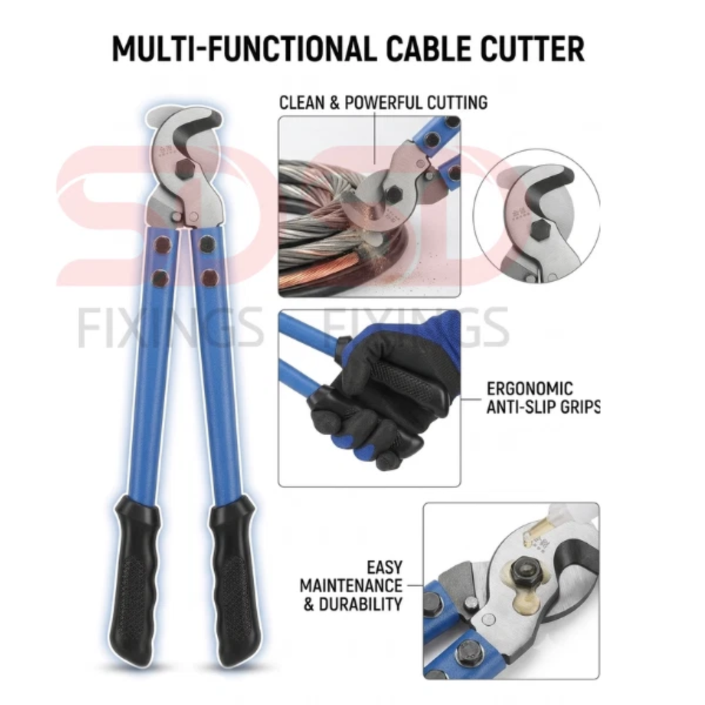 Heavy Duty Cable Cutter 18" - 450mm