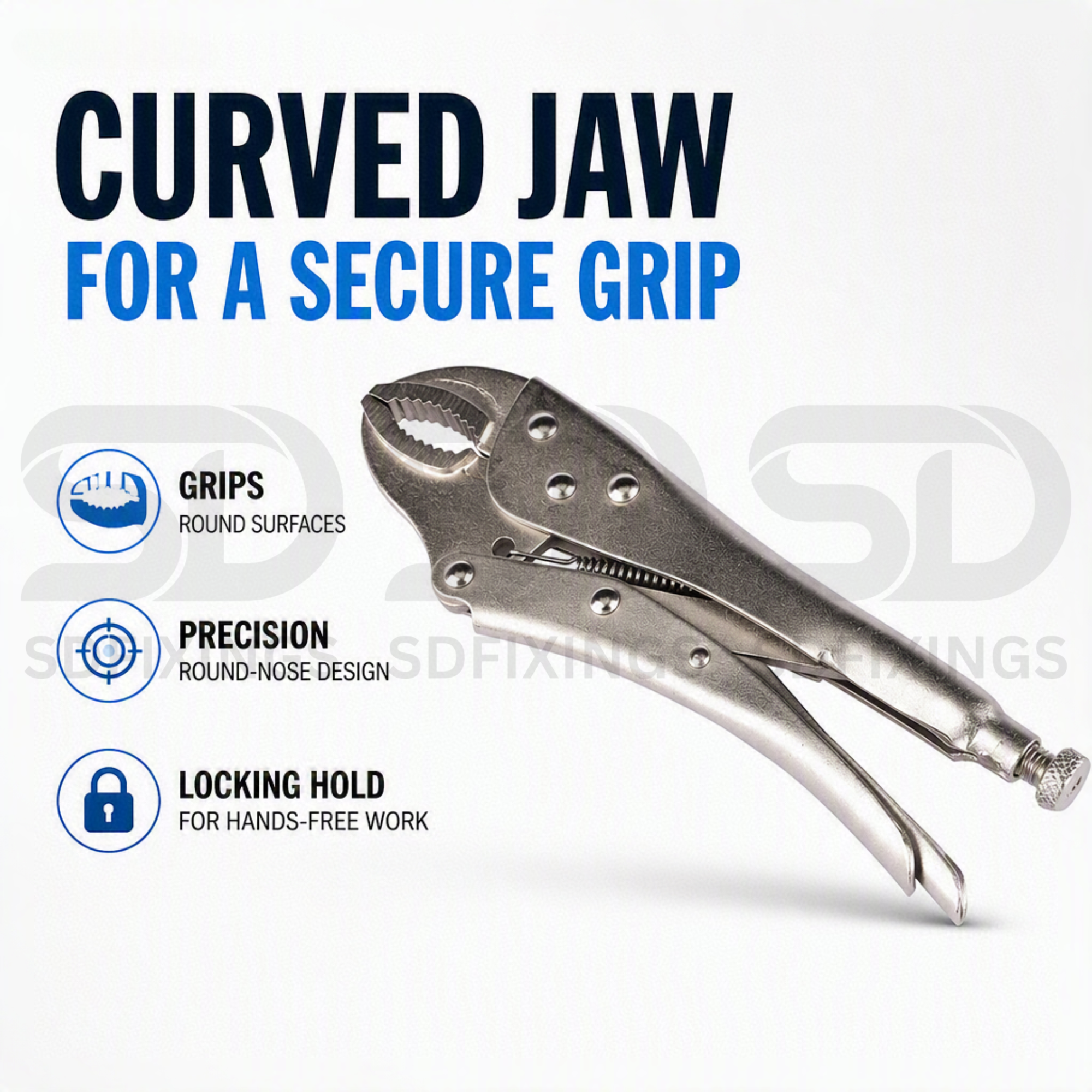 6" 160mm Vise-Grip Original Locking Pliers with Wire Cutter