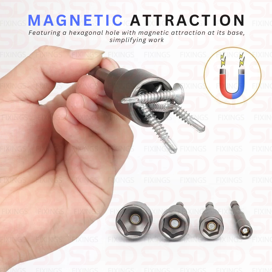 1/4" Hex Magnetic Nut Driver 10x65mm