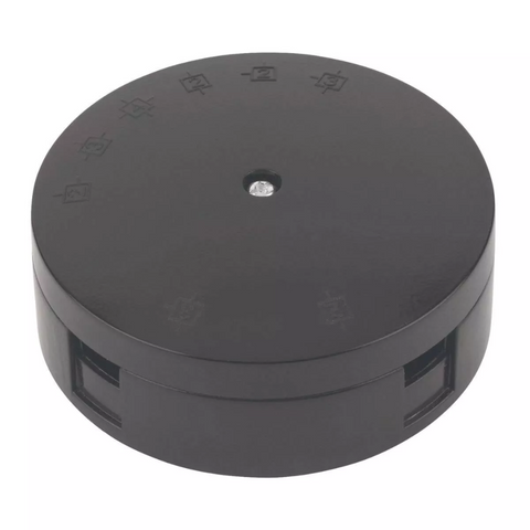 30A Junction Box – 3 Terminal – 2.5mm Cable – Black