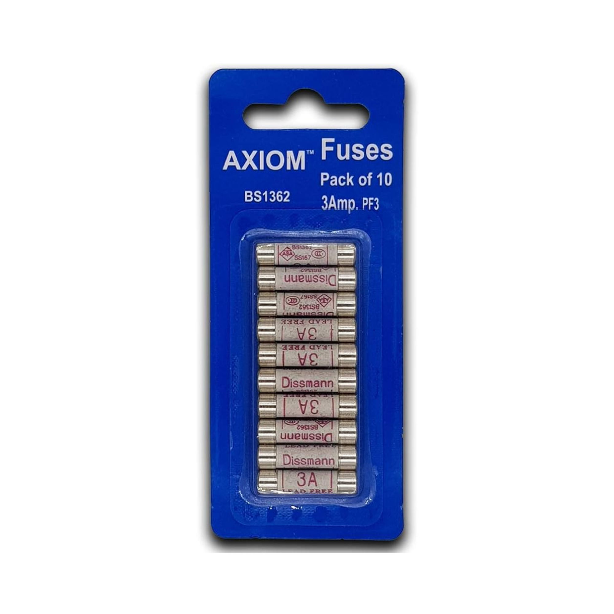 3A Plug Fuse | BS1362 | Pack of 10