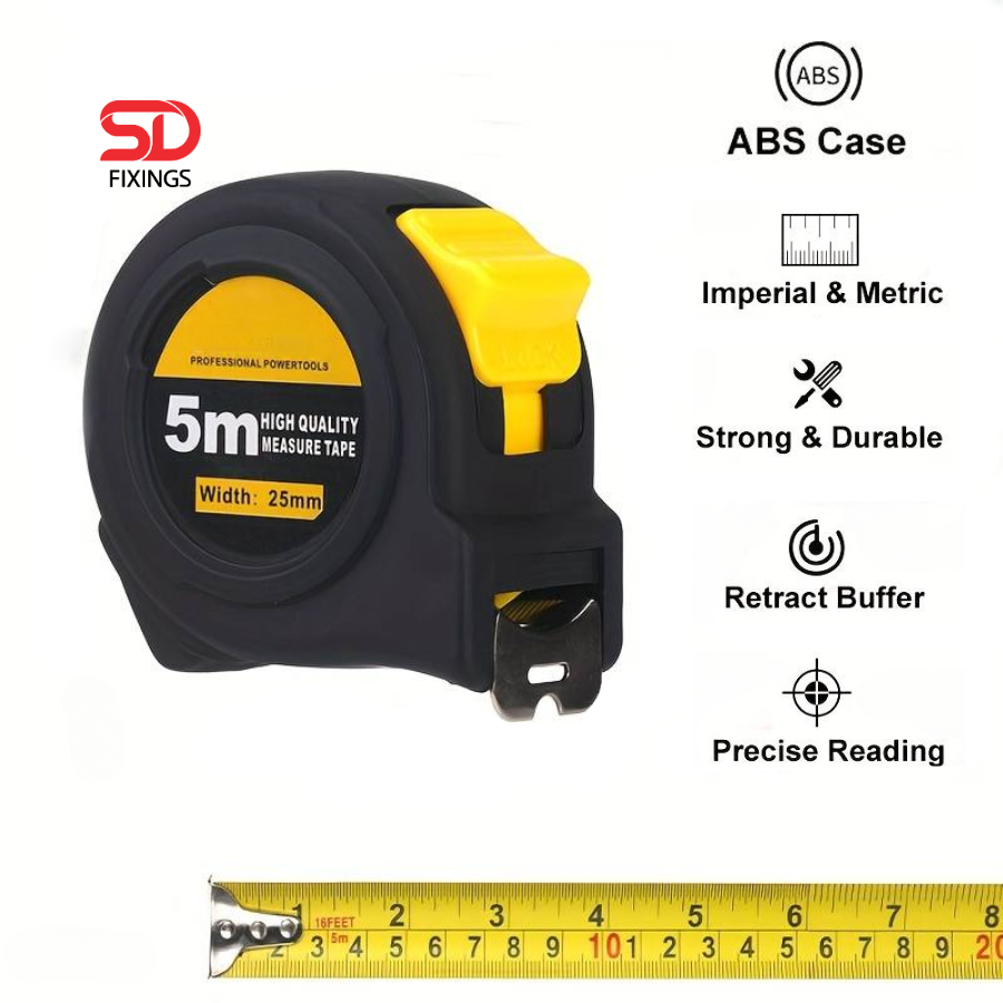 SDFIXINGS Tape Measure - 5M