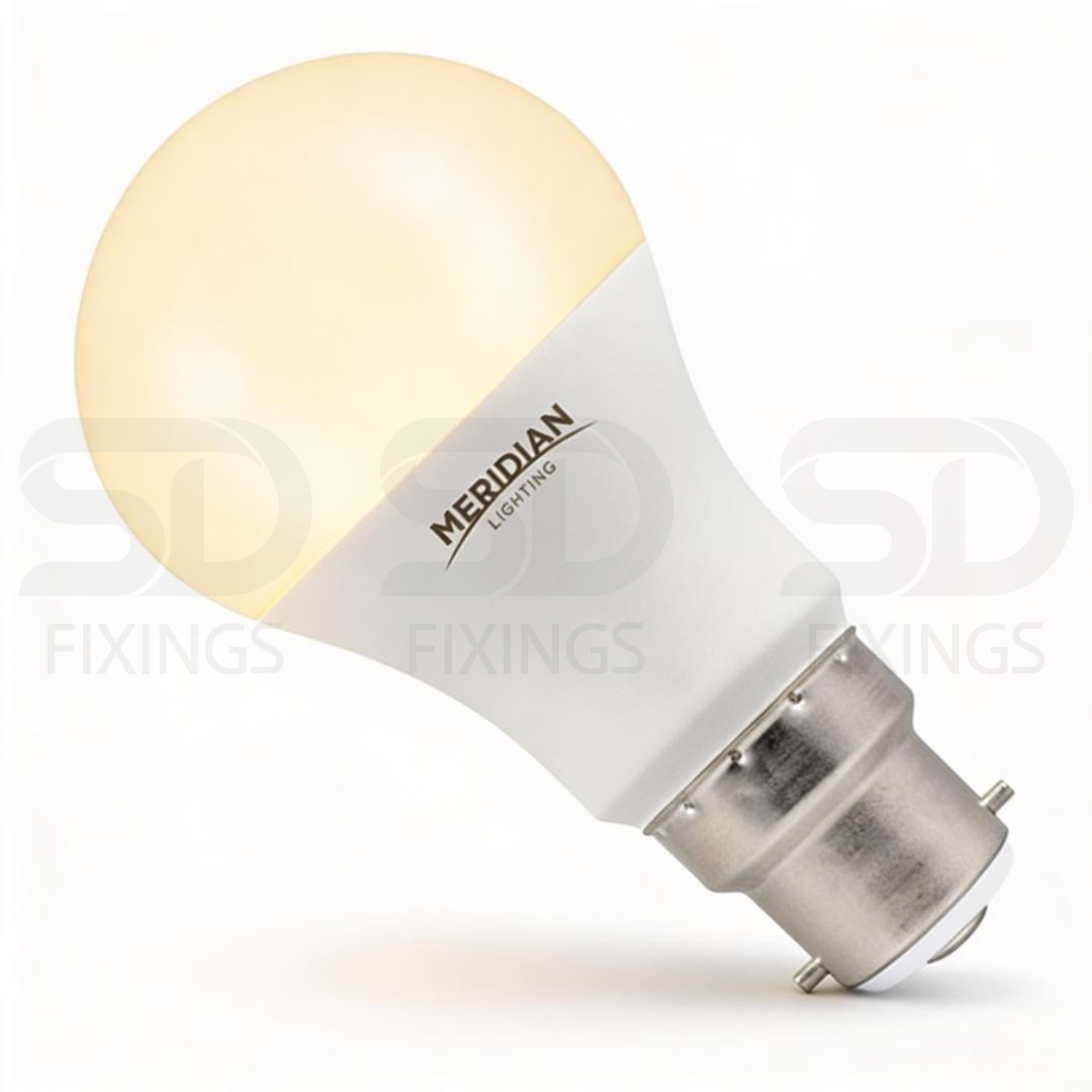 LED GLS B22 6.5W 3000K Warm White Opal Lamp 40W Equivalent - Pack of 2