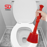 Plunger for Sink - Red