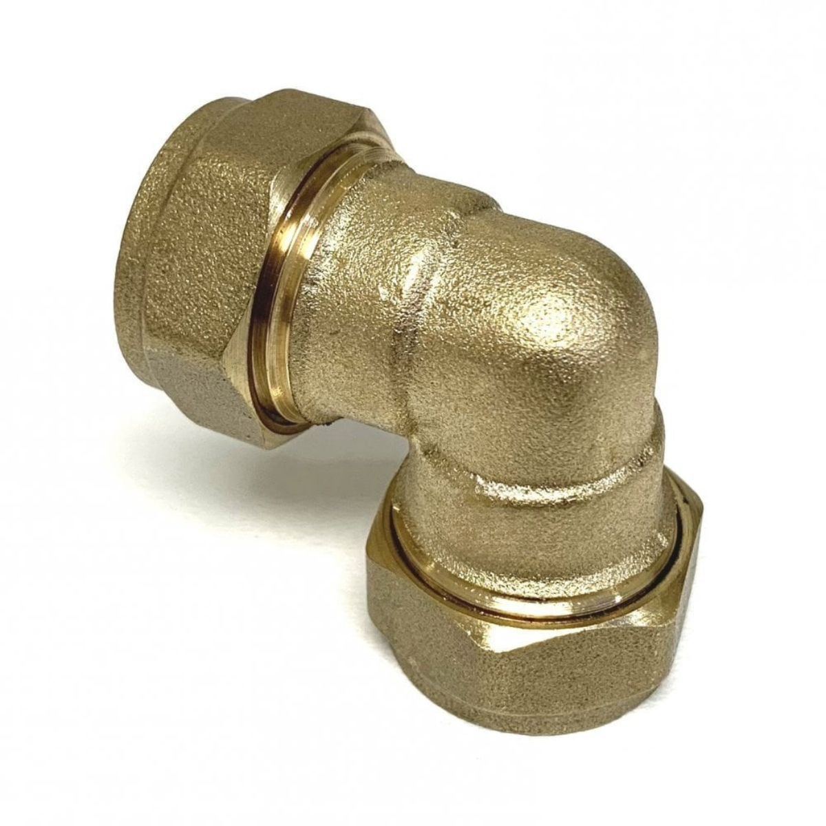 Compression Elbow 90° 28mm – Brass Plumbing Fitting | WRAS Approved | Hot & Cold Water Systems